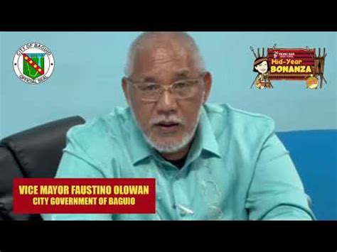 Vice Mayor Faustino A. Olowan Message .
